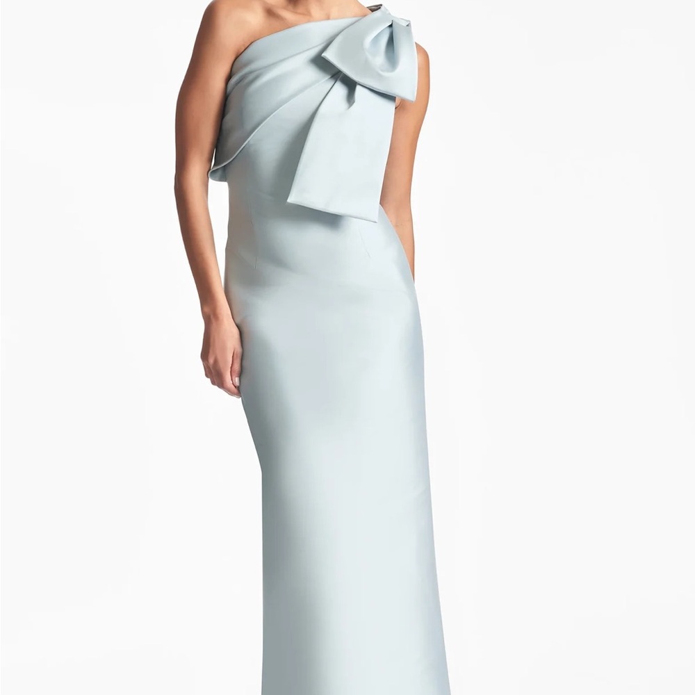 Sachin and Babi - Bonnie gown in ash blue